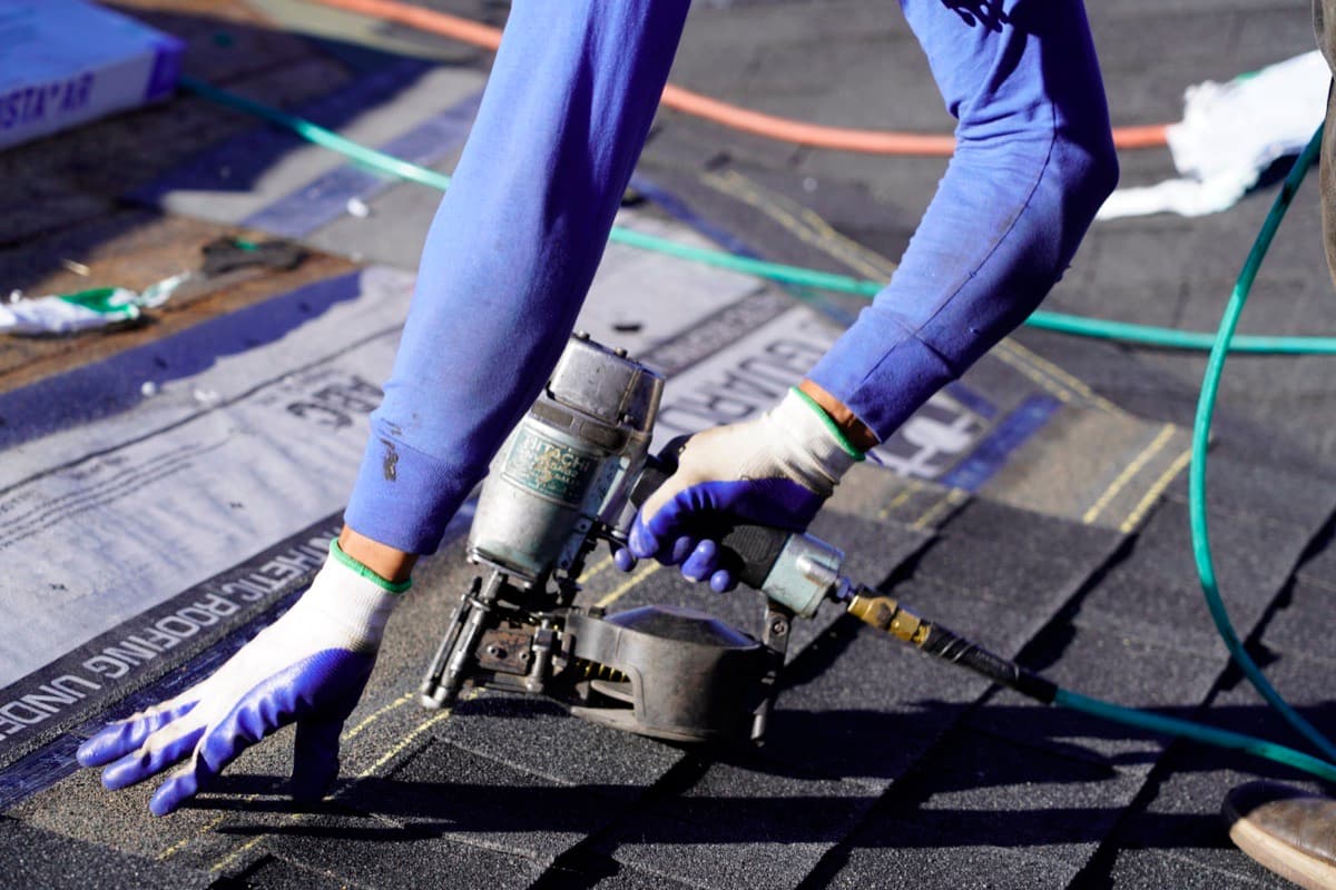 Completed roof replacement project in Colorado by Gates Enterprises