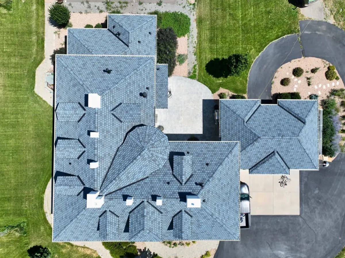 Carriage house exterior restoration and painting in Colorado by Gates Enterprises